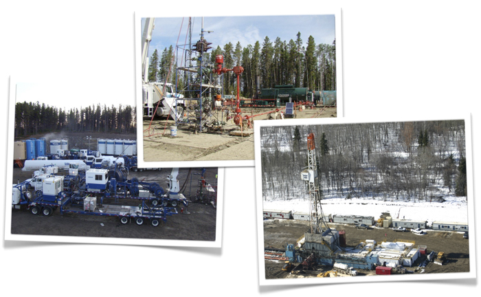 Photos of Oilfield Projects